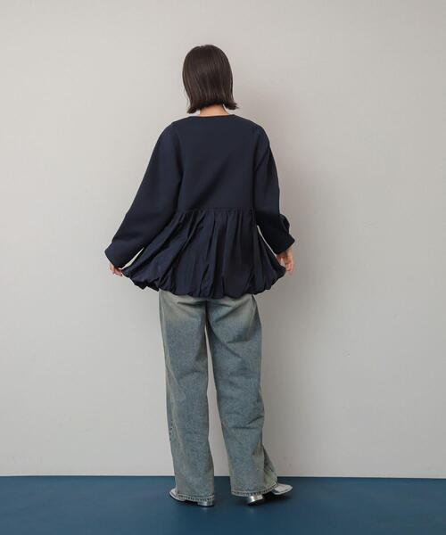 セール】バルーンドッキングカットトップ（Tシャツ/カットソー