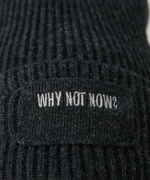 Chaos（カオス）の「Chaos(カオス)/◇金子綾さんYouTube紹介◇ タホニットキャップ◆WHY NOT NOW◆（ニットキャップ/ビーニー・レディース・チャコール/モカ/オフホワイト/ブラウン系/トップグレー・FREE）」の18枚目の写真