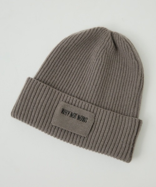 Chaos（カオス）の「Chaos(カオス)/◇金子綾さんYouTube紹介◇ タホニットキャップ◆WHY NOT NOW◆（ニットキャップ/ビーニー・レディース・チャコール/モカ/オフホワイト/ブラウン系/トップグレー・FREE）」の20枚目の写真