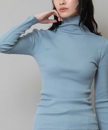 Munich（ミューニック）の「コットンリブタートルネックプルオーバー（Tシャツ/カットソー）」
