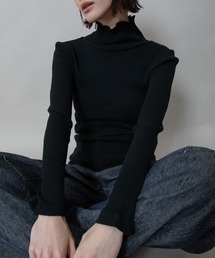 Munich | コットンリブタートルネックプルオーバー(Tシャツ/カットソー)