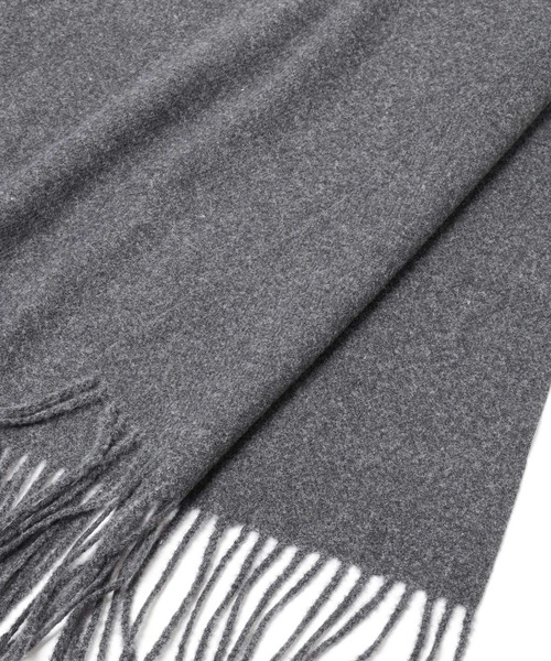 GLOBAL WORK（グローバルワーク）の「ファインタッチボリュームマフラー/143986（ストール/ショール・メンズ・ライトブルー/グリーン/ライトグレー/ライトベージュ/ブラック/チャコールグレー・FREE）」の14枚目の写真