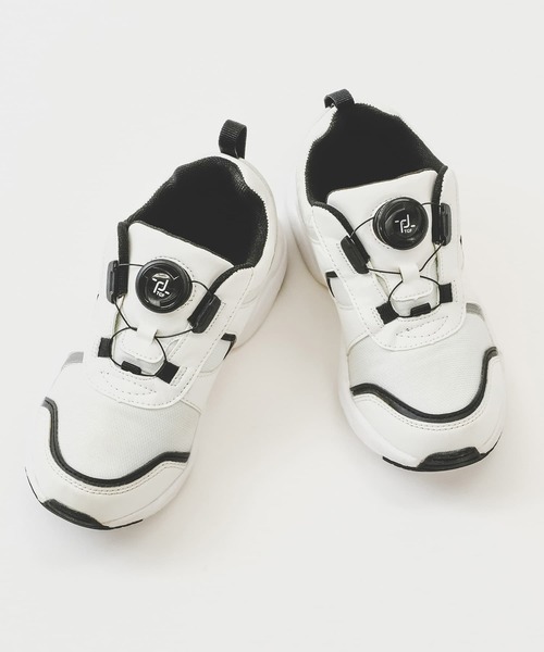 DIAL DRIVE（ダイヤルドライブ）の「【DIAL DRIVE】ダイヤルドライブ DAILY（スニーカー・キッズ・カーキ/ブラック/グレー/ベージュ/ホワイト/ピンク/アイボリー・17cm/18cm/19cm/20cm/21cm/23cm/22cm）」の16枚目の写真