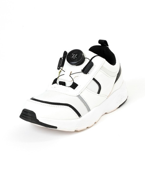 DIAL DRIVE（ダイヤルドライブ）の「【DIAL DRIVE】ダイヤルドライブ DAILY（スニーカー・キッズ・カーキ/ブラック/グレー/ベージュ/ホワイト/ピンク/アイボリー・17cm/18cm/19cm/20cm/21cm/23cm/22cm）」の13枚目の写真