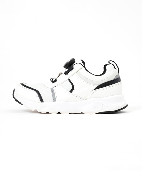 DIAL DRIVE（ダイヤルドライブ）の「【DIAL DRIVE】ダイヤルドライブ DAILY（スニーカー・キッズ・カーキ/ブラック/グレー/ベージュ/ホワイト/ピンク/アイボリー・17cm/18cm/19cm/20cm/21cm/23cm/22cm）」の8枚目の写真