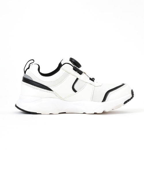 DIAL DRIVE（ダイヤルドライブ）の「【DIAL DRIVE】ダイヤルドライブ DAILY（スニーカー・キッズ・カーキ/ブラック/グレー/ベージュ/ホワイト/ピンク/アイボリー・17cm/18cm/19cm/20cm/21cm/23cm/22cm）」の9枚目の写真