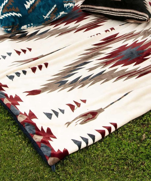 Amina/アミナ ブランケット ノマディ あったか 防寒 ボア マイクロ