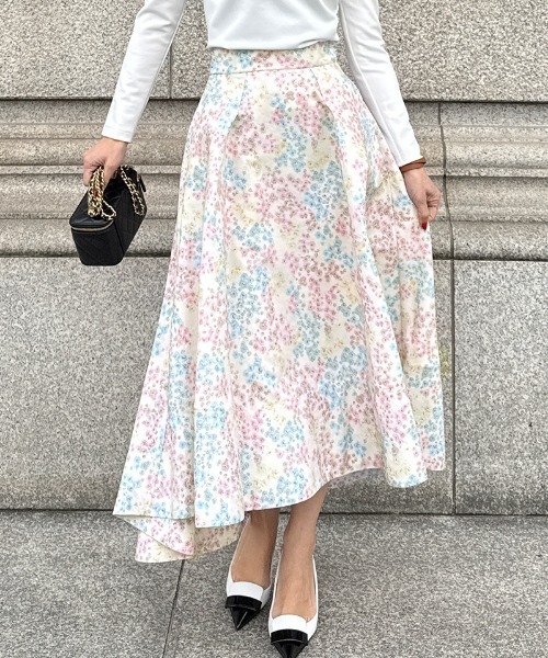 JENNE(ジェンヌ)の「JENNE オードリーフラワースカート(スカート・レディース・ホワイト/ブラック・LARGE/MEDIUM/SMALL)」の19枚目の写真