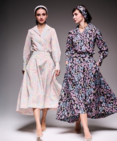 JENNE(ジェンヌ)の「JENNE オードリーフラワースカート(スカート・レディース・ホワイト/ブラック・LARGE/MEDIUM/SMALL)」の21枚目の写真
