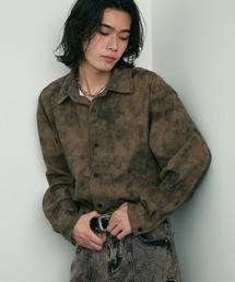 Shoowtime | abstract allover corduroy shirt / アブストラクトオールオーバーコーデュロイシャツ(シャツ/ブラウス)