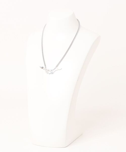 Figments(フィグメンツ)の「フレイムハートネックレス(ネックレス・レディース・シルバー・FREE)」の7枚目の写真