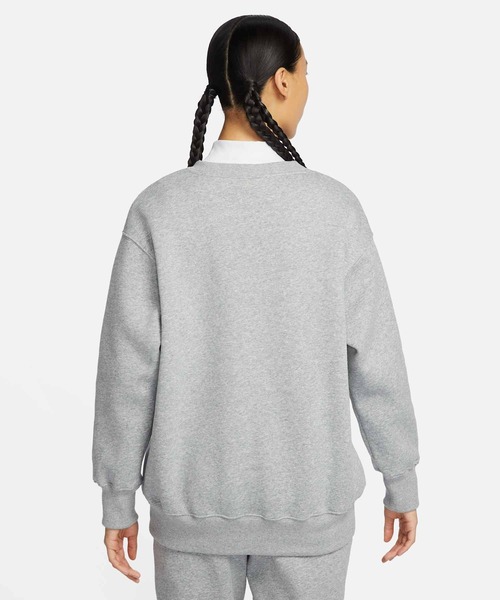 NIKE(ナイキ)の「《セットアップ対応商品》ナイキ スポーツウェア フェニックス フリース ウィメンズ オーバーサイズド クルーネック スウェットシャツ / Nike Sportswear Phoenix Fleece Women's Oversized Crewneck Sweatshirt DQ5734-063 Dark Grey Heather(スウェット・レディース・グレー系その他・M/L/2XL/XL/XS/S)」の7枚目の写真