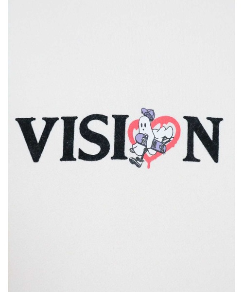 VISION STREET WEAR(ヴィジョンストリートウェア)の「【VISION STREET WEAR】ゴースト裏起毛パーカー(パーカー・メンズ・ブラック/ホワイト・M/L)」の6枚目の写真