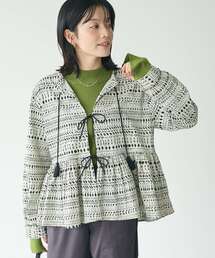 CRAFT STANDARD BOUTIQUE（クラフトスタンダードブティック）の「フリンジ紐付ペプラムブラウス（シャツ/ブラウス）」