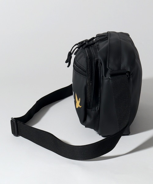 Mark Gonzales（マーク・ゴンザレス）の「【Mark Gonzales/マーク ゴンザレス】アートワークコレクション ヨコ型ミニショルダー(容量：約3L）（ショルダーバッグ・メンズ・ブラック/ブラック系その他・FREE）」の5枚目の写真