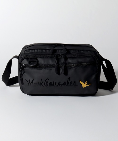Mark Gonzales（マーク・ゴンザレス）の「【Mark Gonzales/マーク ゴンザレス】アートワークコレクション ヨコ型ミニショルダー(容量：約3L）（ショルダーバッグ・メンズ・ブラック/ブラック系その他・FREE）」の7枚目の写真