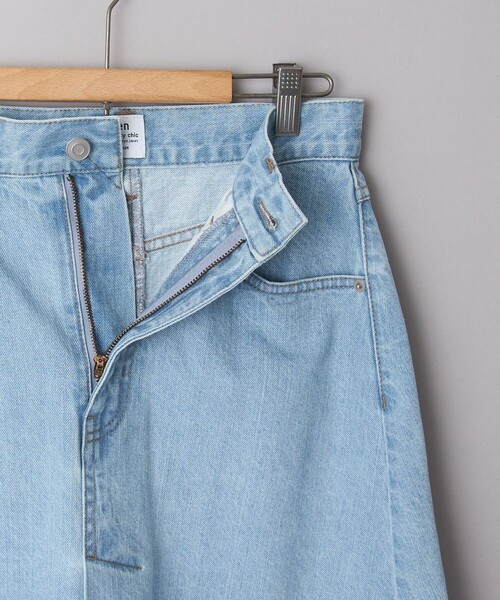 coen(コーエン)の「デニムフレアロングスカート(デニムスカート・レディース・ライトブルー/コバルトブルー・M/L)」の16枚目の写真