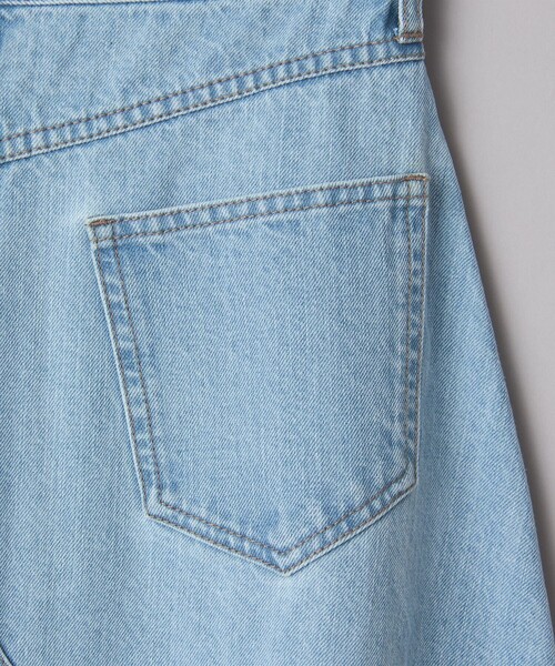 coen(コーエン)の「デニムフレアロングスカート(デニムスカート・レディース・ライトブルー/コバルトブルー・M/L)」の20枚目の写真