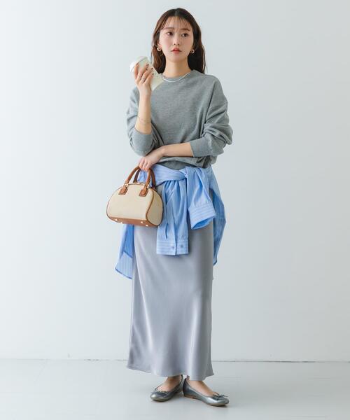 RODE SKO（ロデスコ）の「ラウンドミニボストンバッグ（ボストンバッグ・レディース・ベージュ/キャメル・ONE）」の8枚目の写真