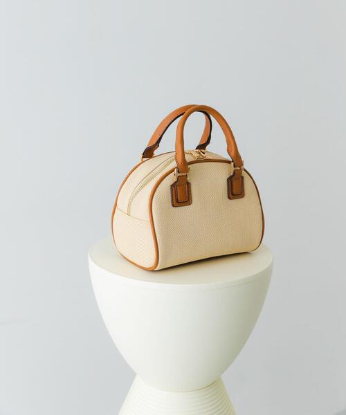 RODE SKO（ロデスコ）の「ラウンドミニボストンバッグ（ボストンバッグ・レディース・ベージュ/キャメル・ONE）」の11枚目の写真