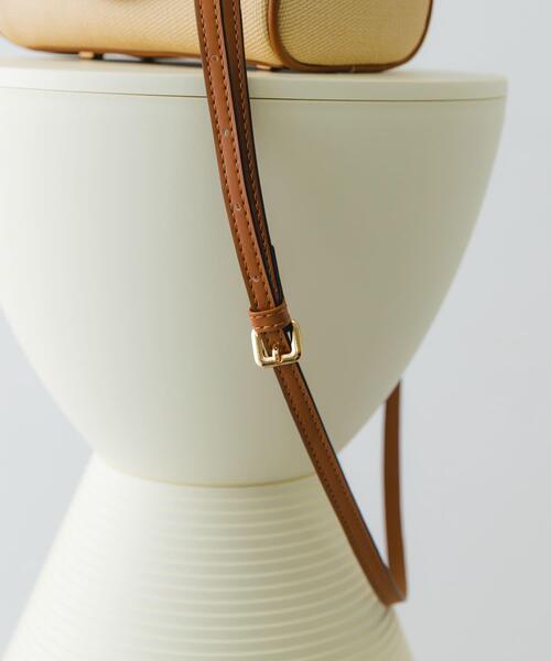 RODE SKO（ロデスコ）の「ラウンドミニボストンバッグ（ボストンバッグ・レディース・ベージュ/キャメル・ONE）」の14枚目の写真