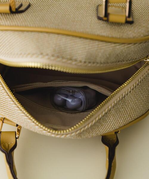 RODE SKO（ロデスコ）の「ラウンドミニボストンバッグ（ボストンバッグ・レディース・ベージュ/キャメル・ONE）」の18枚目の写真