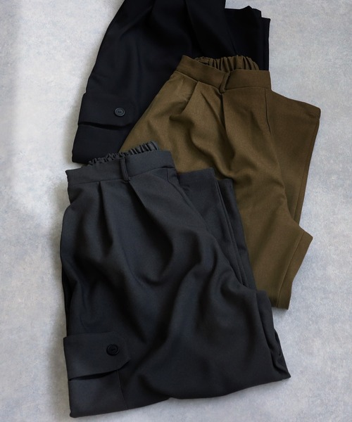 antiqua(アンティカ)の「ポケットデザインパンツ(その他パンツ・レディース・ブラック/カーキ/グレー・MEDIUM/LARGE)」の22枚目の写真