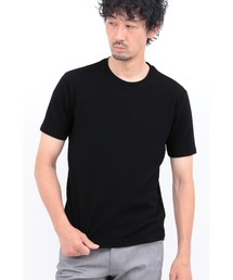 HIGH STREET∴RIPAトライアングルモノグラムクルーネック半袖カットソー