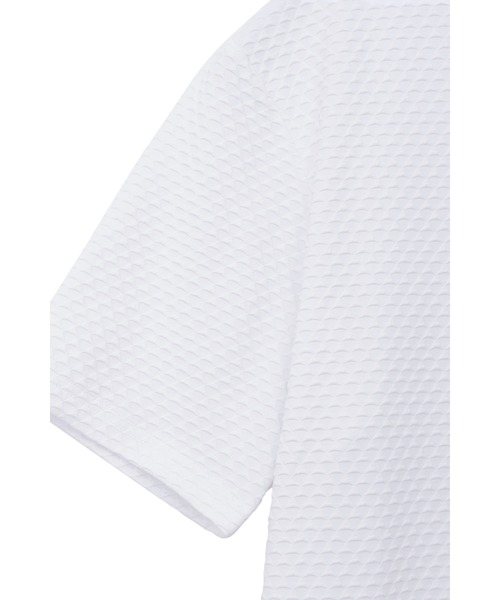 HIGH STREET(ハイストリート)の「HIGH STREET∴RIPAトライアングルモノグラムクルーネック半袖カットソー(Tシャツ/カットソー・メンズ・ブラック/ホワイト・L/LL/M)」の7枚目の写真