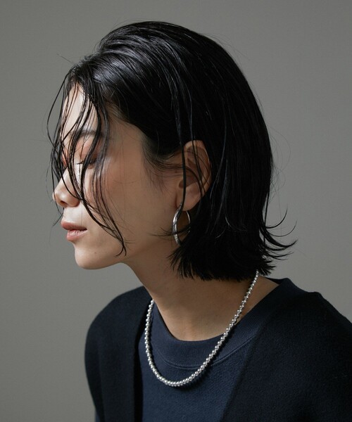 【J'aDoRe・店舗限定】【ERICKA NICOLAS BEGAY（エリッカニコラスビゲイ）】ナバホパールネックレス5mm/45cm（ネックレス）｜SALON adam et rope'（サロン アダム エ ロペ） 22,645円