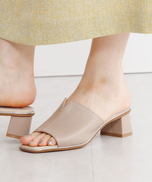 卑弥呼（ヒミコ）の「【Made in Japan】【卑弥呼】Vカットミュールサンダル/653202（サンダル・レディース・シルバー/ベージュ/ピンク/ブラック・25.0cm/24.5cm/24.0cm/23.0cm/22.0cm/21.5cm/23.5cm/26.5cm/26.0cm/22.5cm/25.5cm）」の19枚目の写真