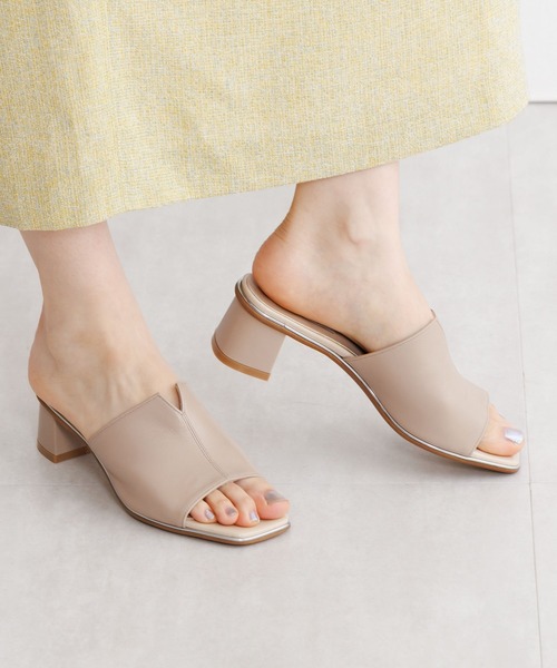 卑弥呼（ヒミコ）の「【Made in Japan】【卑弥呼】Vカットミュールサンダル/653202（サンダル・レディース・シルバー/ベージュ/ピンク/ブラック・25.0cm/24.5cm/24.0cm/23.0cm/22.0cm/21.5cm/23.5cm/26.5cm/26.0cm/22.5cm/25.5cm）」の20枚目の写真