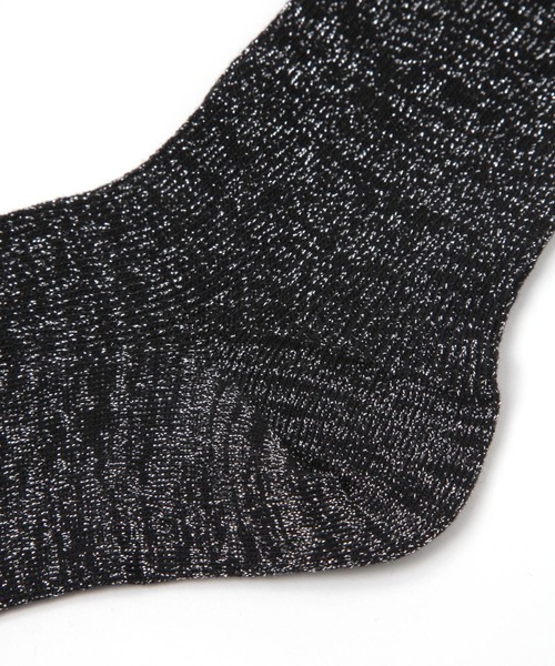 LOWRYS FARM（ローリーズファーム）の「ラメソックス 287401（ソックス/靴下・レディース・ブルー/グレー/ブラック・FREE）」の5枚目の写真