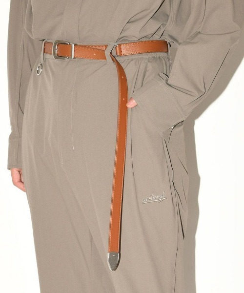 SUPERTHANKS（スーパーサンクス）の「■SUPER THANKS■Long Narrow Belt（ベルト・レディース・ブラック/ホワイト/ブラウン/ゴールド/ブラック×グレー/グレー/オリーブ・FREE）」の6枚目の写真