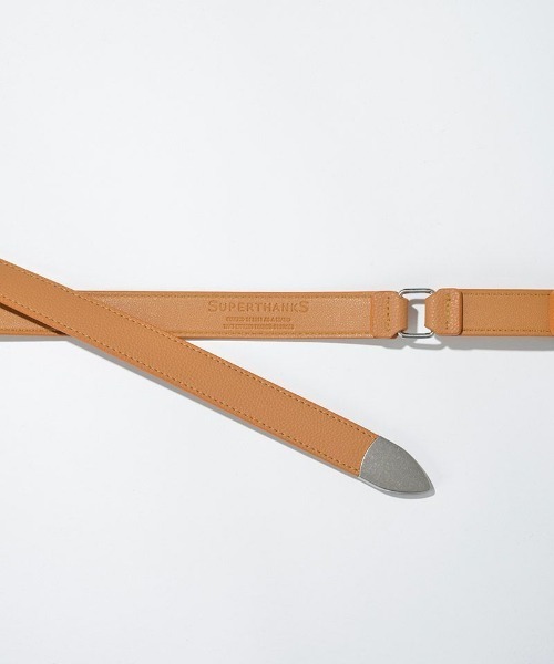 SUPERTHANKS（スーパーサンクス）の「■SUPER THANKS■Long Narrow Belt（ベルト・レディース・ブラック/ホワイト/ブラウン/ゴールド/ブラック×グレー/グレー/オリーブ・FREE）」の14枚目の写真