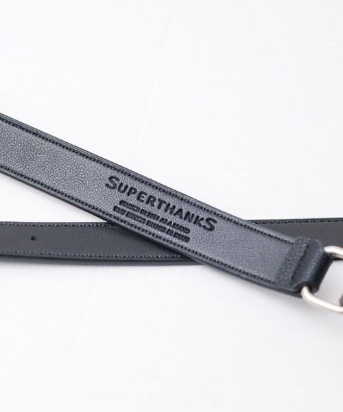 SUPERTHANKS（スーパーサンクス）の「■SUPER THANKS■Long Narrow Belt（ベルト・レディース・ブラック/ホワイト/ブラウン/ゴールド/ブラック×グレー/グレー/オリーブ・FREE）」の16枚目の写真