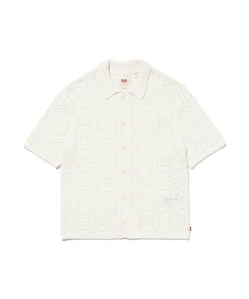 ニット セーター Levi's/リーバイス COMET フーディー ホワイト WHITE SWAN レディース セール】Levi's/リーバイス セーター キャンプシャツ（シャツ
