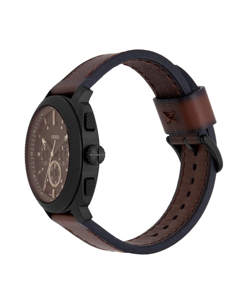 FOSSIL（フォッシル）の「フォッシル 腕時計 メンズ アナログ レザー FS6102SET（アナログ腕時計・メンズ・ブラウン・FREE）」の3枚目の写真