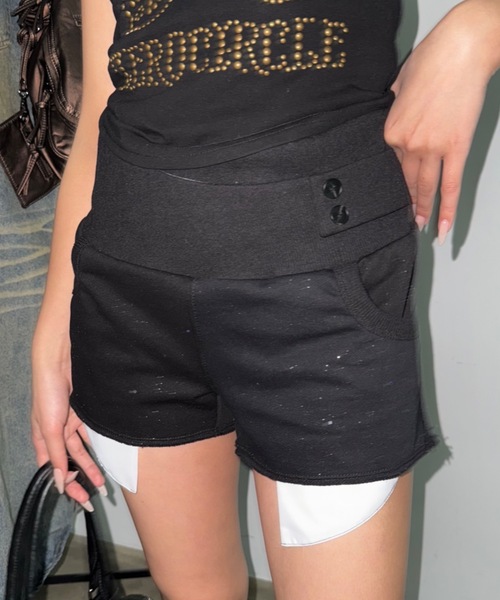 MaisonMargiela STEREOTYPE スウェットショートパンツ 黒