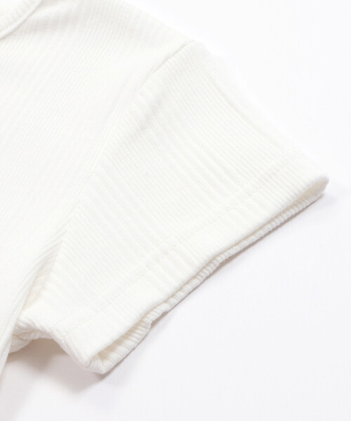 BeBe Petits Pois Vert(ベベプチポワヴェール)の「シアーチェックチュール切り替え半袖ワンピース(95~150cm)(ワンピース・キッズ・ブラック系その他/レッド系その他・110cm/120cm/130cm/140cm/100cm/150cm)」の12枚目の写真