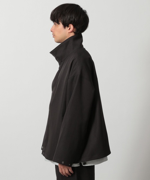 LAKOLE（ラコレ）の「【セットアップ可】ツイルスタンドブルゾン / 284451（ブルゾン・メンズ・ブラック/グレー/キャメル・MEDIUM/LARGE）」の14枚目の写真