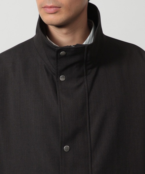 LAKOLE（ラコレ）の「【セットアップ可】ツイルスタンドブルゾン / 284451（ブルゾン・メンズ・ブラック/グレー/キャメル・MEDIUM/LARGE）」の16枚目の写真