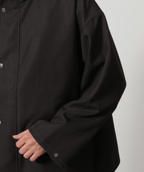 LAKOLE（ラコレ）の「【セットアップ可】ツイルスタンドブルゾン / 284451（ブルゾン・メンズ・ブラック/グレー/キャメル・MEDIUM/LARGE）」の17枚目の写真