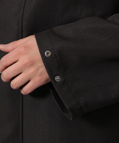 LAKOLE（ラコレ）の「【セットアップ可】ツイルスタンドブルゾン / 284451（ブルゾン・メンズ・ブラック/グレー/キャメル・MEDIUM/LARGE）」の18枚目の写真