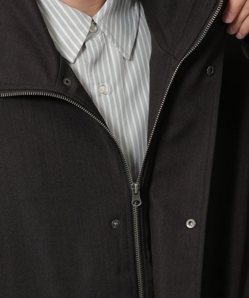 LAKOLE（ラコレ）の「【セットアップ可】ツイルスタンドブルゾン / 284451（ブルゾン・メンズ・ブラック/グレー/キャメル・MEDIUM/LARGE）」の22枚目の写真