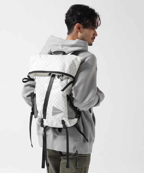 and wander/アンドワンダー ECOPAK 18L backpack（バックパック