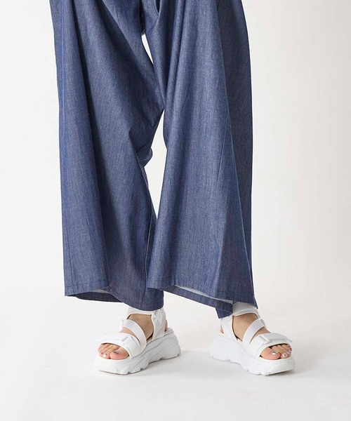 noyau（ノヤウ）の「トリプルベルクロ厚底スポーツサンダル（サンダル・レディース・ホワイト/ブラック/ベージュ・LL/S/M/L）」の15枚目の写真