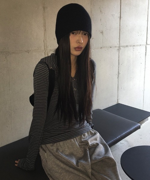 ★STONE ★コットン フリース スナップ フードTシャツ coen USAコットンフードプリントTシャツ - ファッション通販