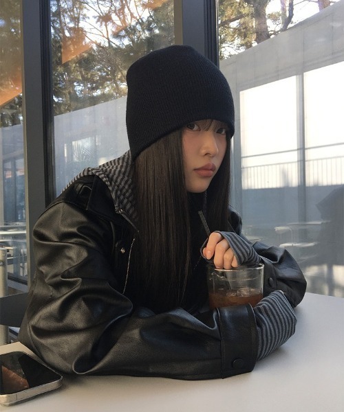 anyonemore（エニワンモア）の「[MADE] ラットスナップフードボタンTシャツ（パーカー・レディース・ホワイト/ストライプ・FREE）」の9枚目の写真