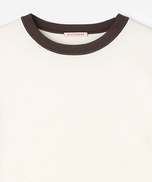 ニット セーター RYE TENDER |「別注」リンガーニットTシャツ WOMEN レディース RYE TENDER |〈別注〉リンガーニットTシャツ WOMEN（ニット